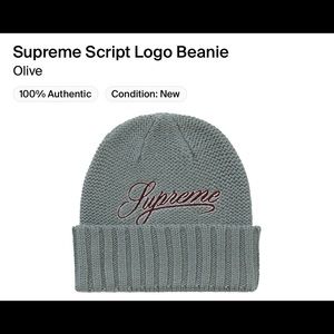 Supreme Logo Beanie